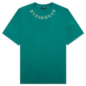 Pleasures embroidered t-shirt size S